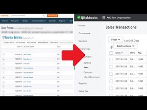 Demo: eTapestry QuickBooks Online Integration