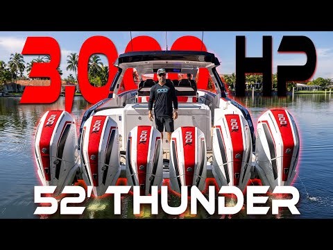 Welcome To The 52' Thunder ‪@CigaretteRacingTeam‬