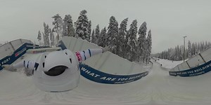Check out every single angle of the 630 meters long track. 👀 | ATSX Ice Cross