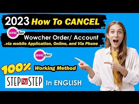 How To Cancel A Wowcher Order : how to cancel wowcher vip, cancel wowcher account