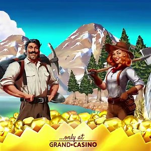 1.8K views · 38 reactions | New game! New game! Goldmine Jackpot Slots is already here. Ride the mines to look for extra gold. Lovely new characters to be with you along the way, meet Eli & Winnie <3 Stay tuned for more games to come! | GSN Grand Casino | Facebook