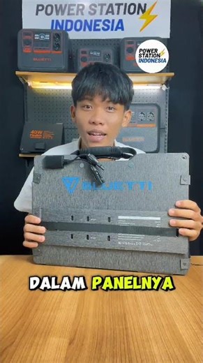 Apakah Solar Panel Portable Ada Baterainya? #portablesolarpanel