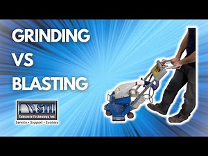 Grinding vs Blasting | Concrete Surface Prep Demo with Josh Jones