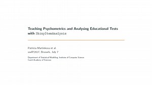 使用 **ShinyItemAnalysis 教授心理测量和分析教育测试