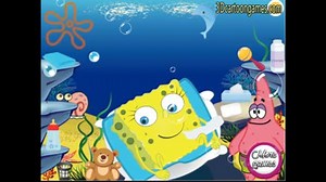 Baby Spongebob Diaper Change