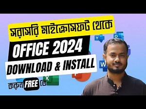 [বাংলা] Download and Install Original Office 2024 in Bangla from Microsoft | Lifetime | Step-by-Step