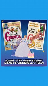  It's the 74th Anniversary of Disney's #Cinderella   ✨️ Here's the original teaser trailer from 1950! Who's YOUR favourite Disney princess? Comment below and let us know! - #SunriseRecords  #Anniversary #Animation #Film | Sunrise Records | Facebook