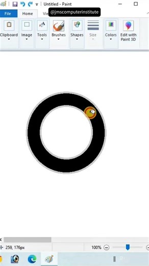 BMW logo in MS paint 😱 #mspaint #paint #pc #shorts #top #ytshorts #332