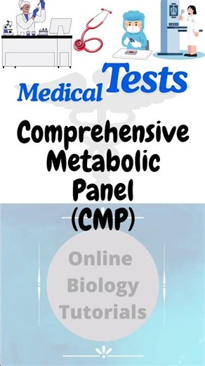 CMP I Comprehensive Metabolic Panel I Diagnostic test I Pathology test