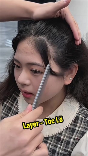 Duỗi phồng layer tóc lỡ cho tóc mỏng: kiểu hot tại Traky