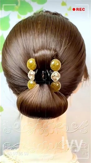Quick & Beautiful Updos | Effortless Hair Ideas 💖 #Hairstyle