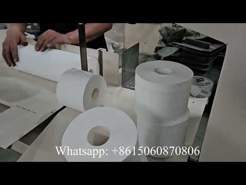 Semi automatic small toilet paper cutting machine