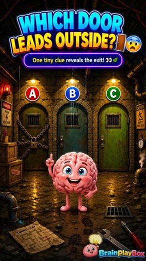 Only Smart Brain Notice The Exit Clue! 🧠🚪 ZAPPo#brainteaser