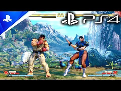 Street Fighter 5 - PS4 Gameplay