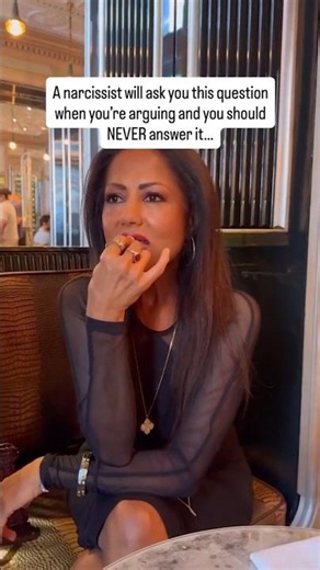 One thing a narcissist will often do in an argument is ask: