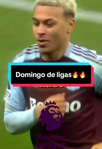 domingo de ligas🔥🔥26/01 #CapCut #premierleague #manchesterunited #tottenham #futbol