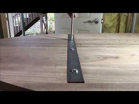 Installing the C Channel Steel Bars