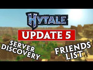 Hytale Update 5 Is Here What You Need To Know