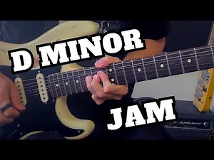 D Minor Guitar Backing Track Jam