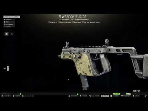 GUNSMITH PART 11 | KRISS Vector 9×19 | Escape from Tarkov 1.0 Fast Guide