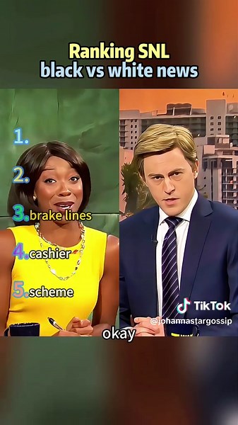 SNL Sketch: Black vs White News - A Hilarious Take