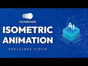 Isometric Animation Explainer | 2d Animation | Incredimate Studio | Ai Tech
