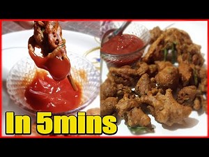 Crispy Spring Onion Pakora recipe | Crispy Evening Snacks Quick & Easy