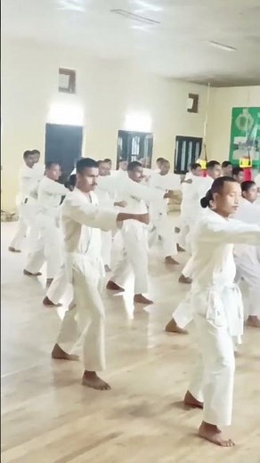 Kata Junino Part 1 Shito Ryu Basic kata Slow count karate Martial Art Training
