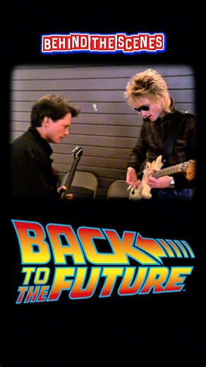 AMAZING Behind the Scenes shot of Back to the Future! #shorts #80s #backtothefuture