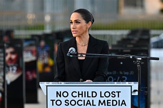 Meghan Markle speech draws sparse crowd in Switzerland