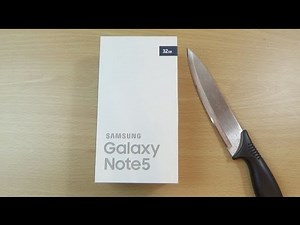 Samsung Galaxy Note 5 - Unboxing
