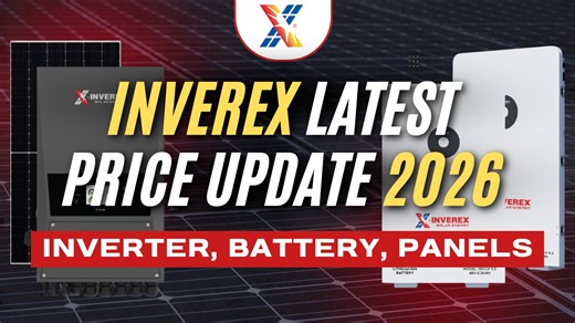 Inverex Latest Price Update 2026 | #Inverex Inverter, Battery & Solar Panel Prices in 2026 | Thesolarblueprint