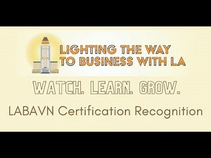 RAMP LABAVN Certification Recognition