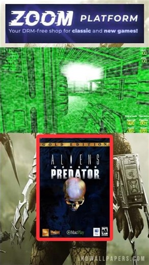 A Short Review: 'Aliens Vs Predator Gold Edition', PC/Zoom Platform #avp #alien #predator
