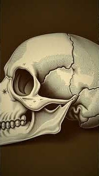 A Skull Inside a Box of Rocks