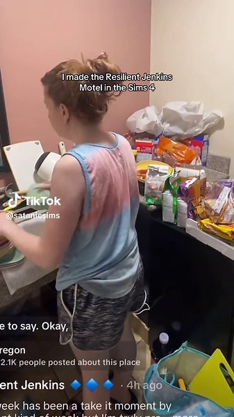 Explore the Resilient Jenkins Motel in The Sims 4