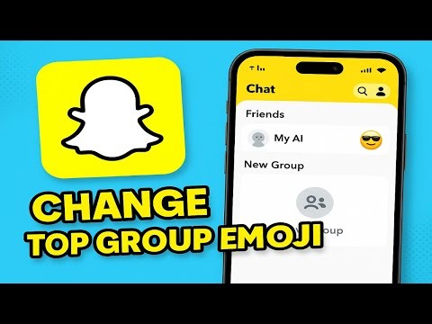 How To Change Top Group Emoji on Snapchat (2025)