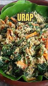 Urap, a Symphony of Savory & Fresh Flavors from Grandma's Kitchen