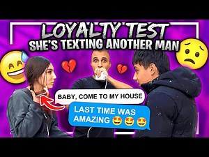 Girlfriend tries to HIDE text messages gets EXPOSED with her other Boyfriend! - Loyalty test - Omer Majid | Omer Majid
