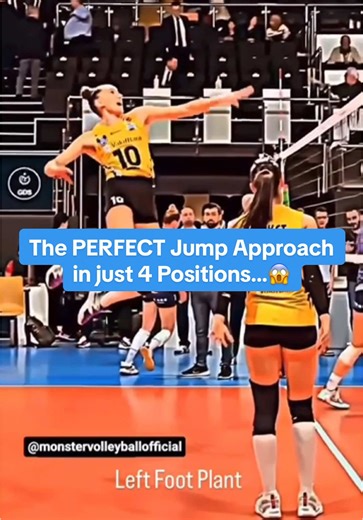 Master the Perfect Volleyball Jump Approach in 4 Steps
