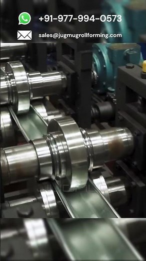 41×41 Unistrut High-Speed Roll Forming Line #rollformingline #machine #manufacturing