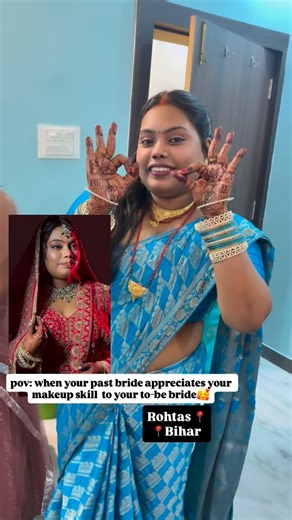 Vani M U A on Instagram: "#bride_review #makeupartistrohtas #makeupartistbihar #makeupartist #makeupartistdehrionsone #makeuplook #book_your_special_dates_with_us❤️ #makeup #reelsinstagram #bridalmakeuparistry #bjp #congress #rahulgandhivoiceofindia #prashantkishor #bihar #biharelection2025 #songs"