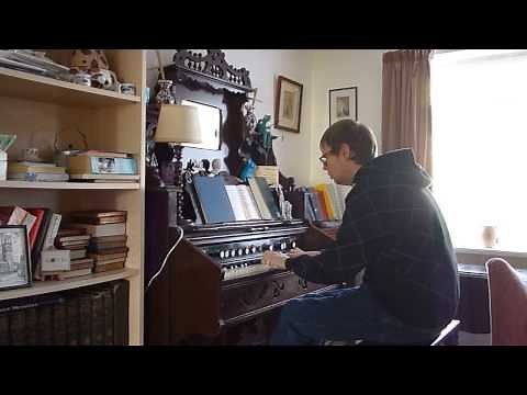 'Tis winter now; the fallen snow (tune "Danby") - Dominion reed organ
