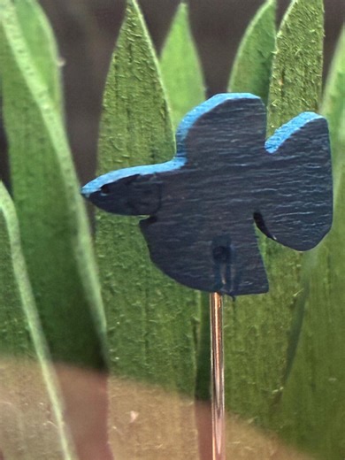 Mini Betta Fish Automaton - Custom Colors (handmade Wooden Kinetic Art) - Etsy