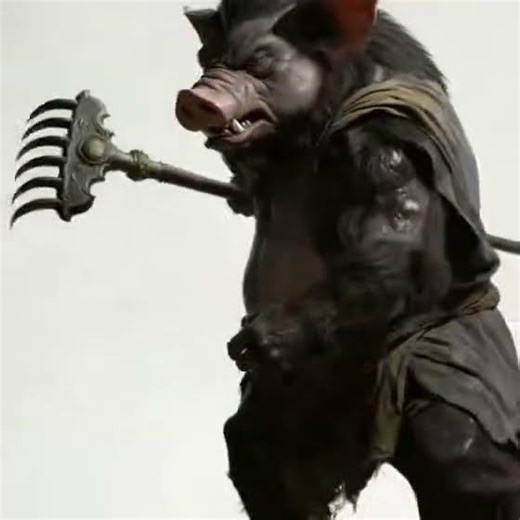 Zhu Bajie, also known as Pigsy, is a memorable figure from Journey to the West #chinesestory