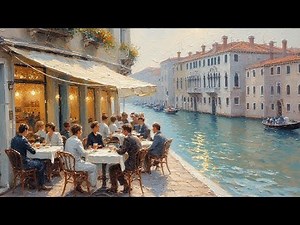Visual Poems | Claude Monet inspiration ,Venice, Water, and Time, relaxation [Music Video]