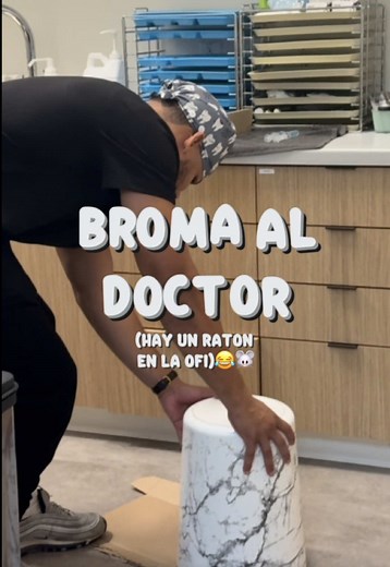 Funny Dental Office Prank with Computer Mouse