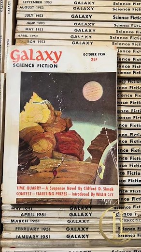 Hidden treasure in old science fiction magazines