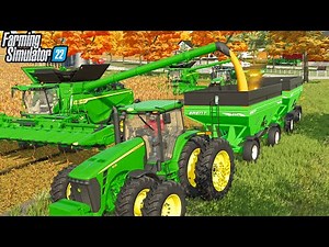 1,000 ACRE HARVEST (10+ FARMERS) | LIVESTREAM | FARMING SIMULATOR 22