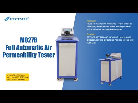 M027B Full Automatic Air Permeability Tester